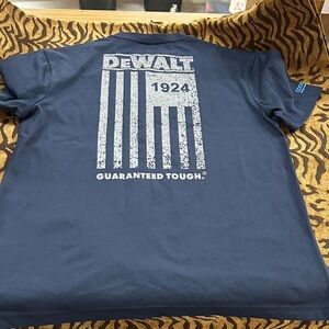 DeWalt Navy Blue Short Sleeve Men's Tee